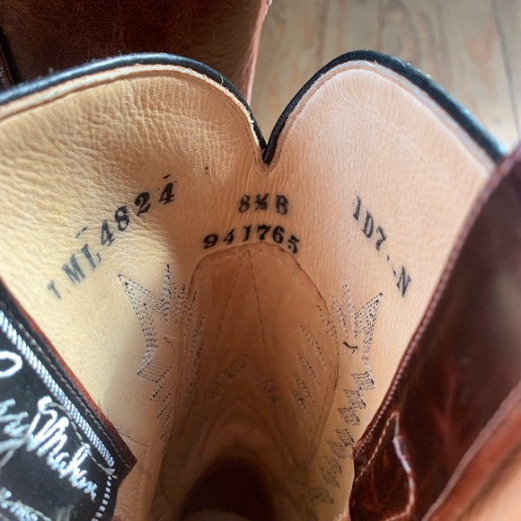 Vintage Cowboy Boots - Larry Mahan - Picture 3 of 8